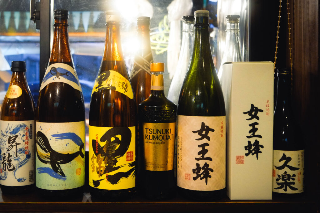 豊富なお酒